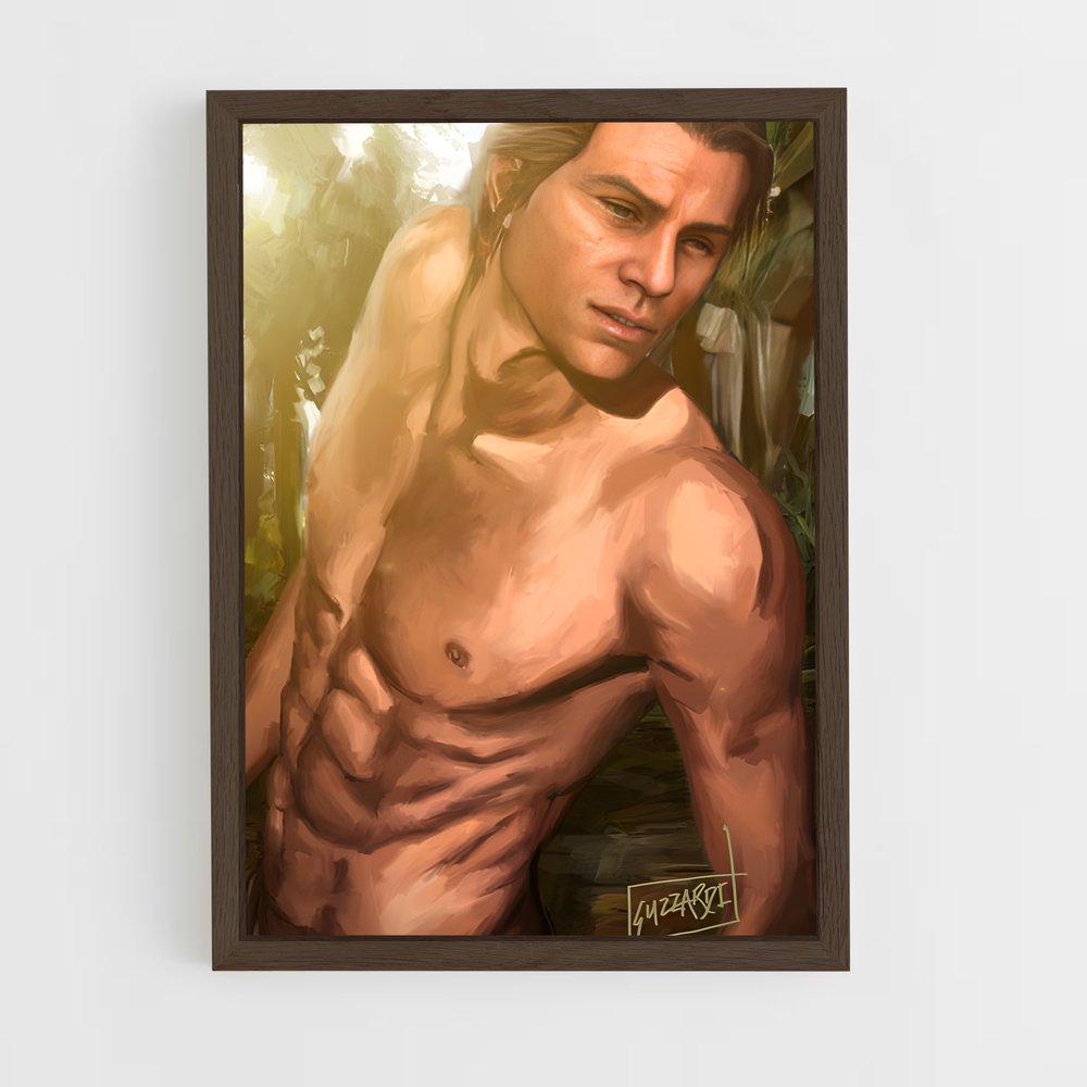 Poster Connor dans la Jungle – affiche Assassin's Creed (vue 5)